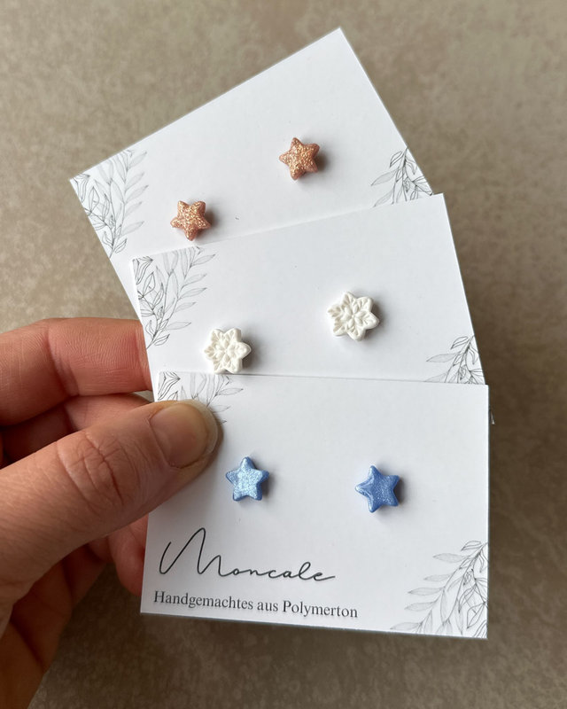 Advent - Stecker Sterne/Schneeflocken