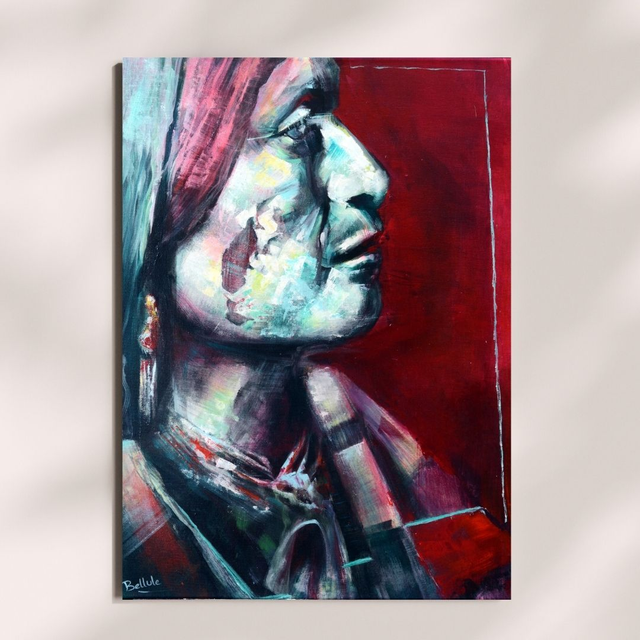 Reproduction d’art A3 sur papier photo – « Jicarilla » – Bellule Art