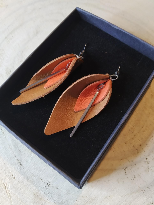 &quot;Les élégantes&quot; Camel et Orange 