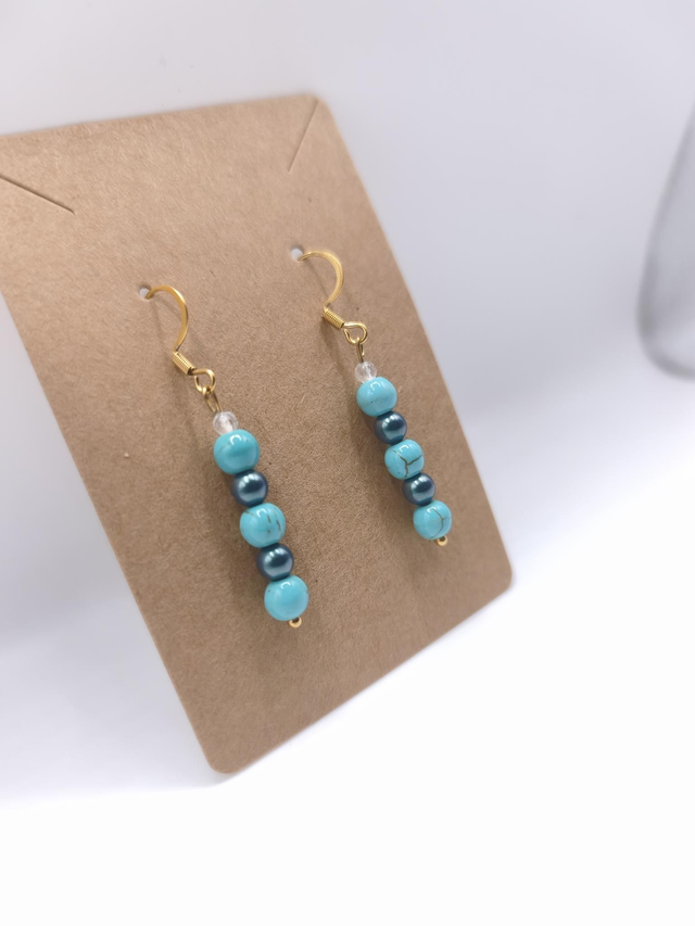 Boucles d'oreilles céramique 