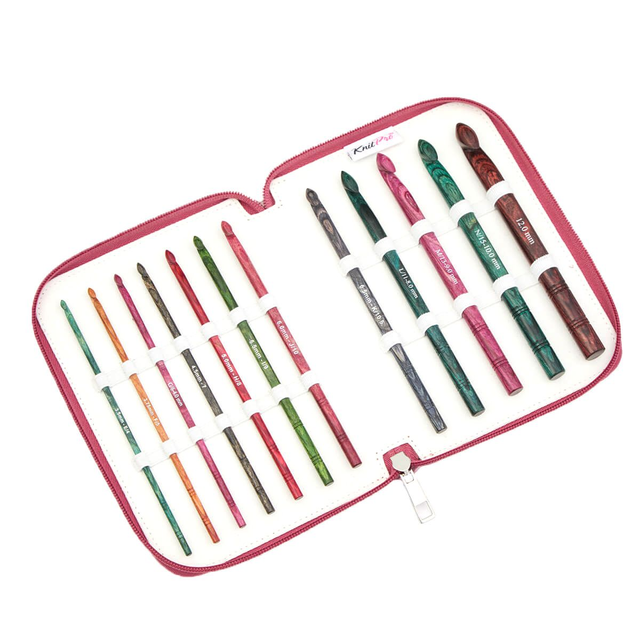 Knitpro Dreams Crochet Hook Set of 12 (3.5-12.00)