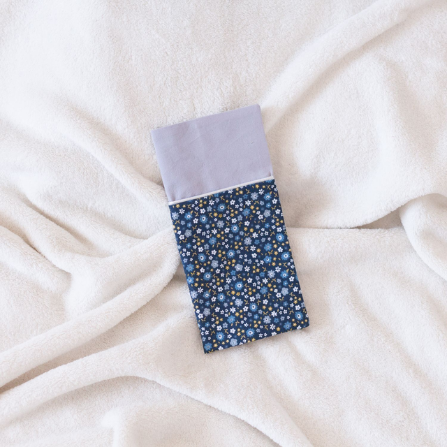 Protège Livret de Famille Gris / Perce-neige