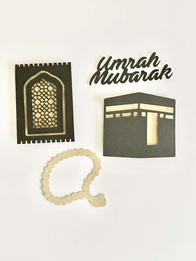 Ramadan Umrah Hajj Cake toppers
