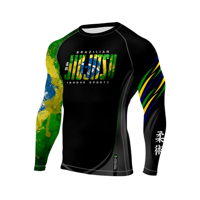 Rashguard Innove Fight Jiu Jitsu Brasil
