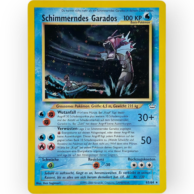 Schimmerndes Garados 65/64 | Shining Gyarados | Neo Revelation | Deutsch