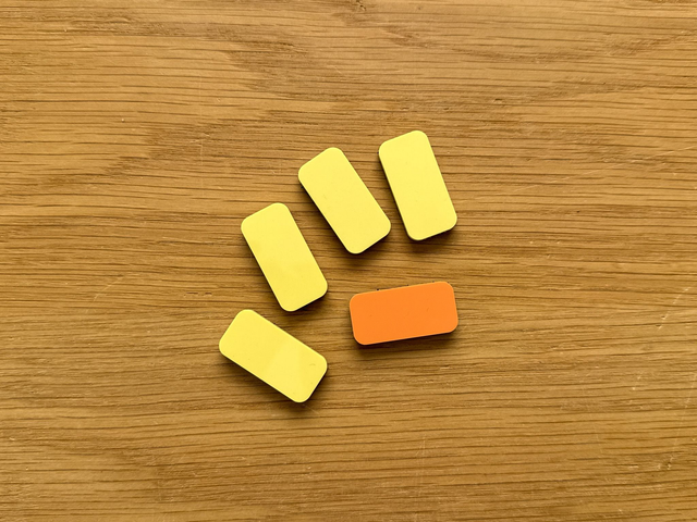 Pastel Blank Reusable Tabs