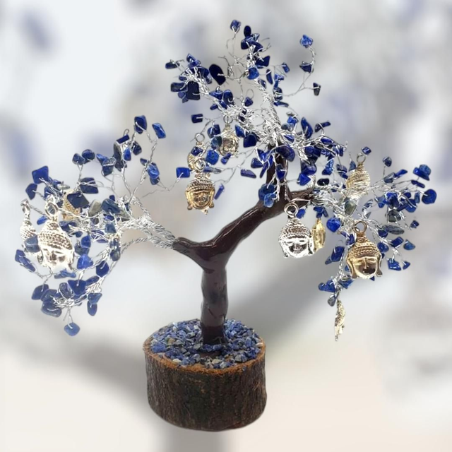 Arbre &quot;Lapis lazuli&quot; &amp; Bouddha
