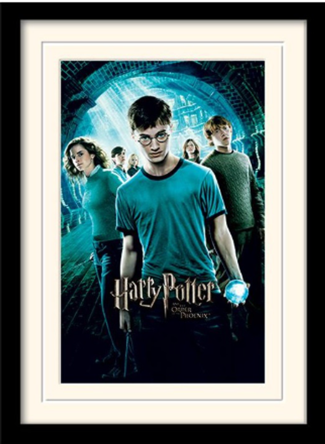 HARRY POTTER - L&#039;Ordre du Phénix - Impression encadrée 30x40cm