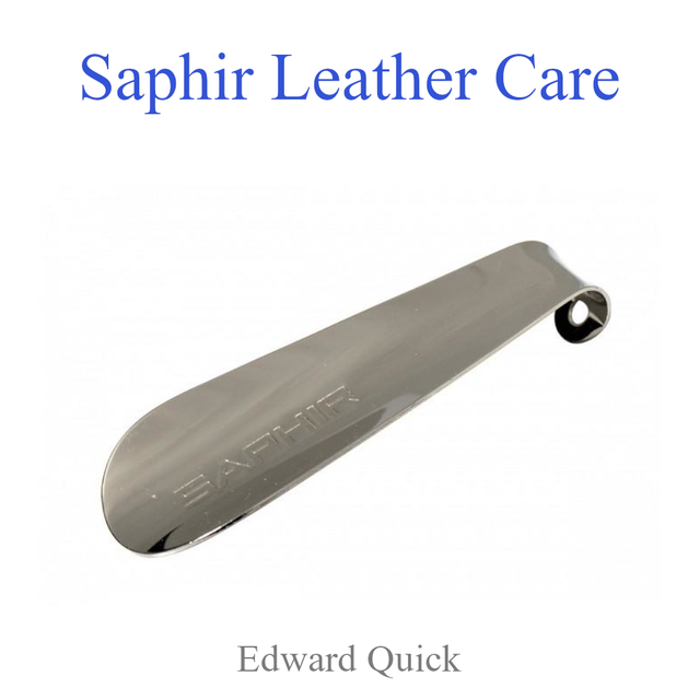 SAPHIR BEAUTE DU CUIR - TRAVEL SHOE HORN - METAL - 12cm