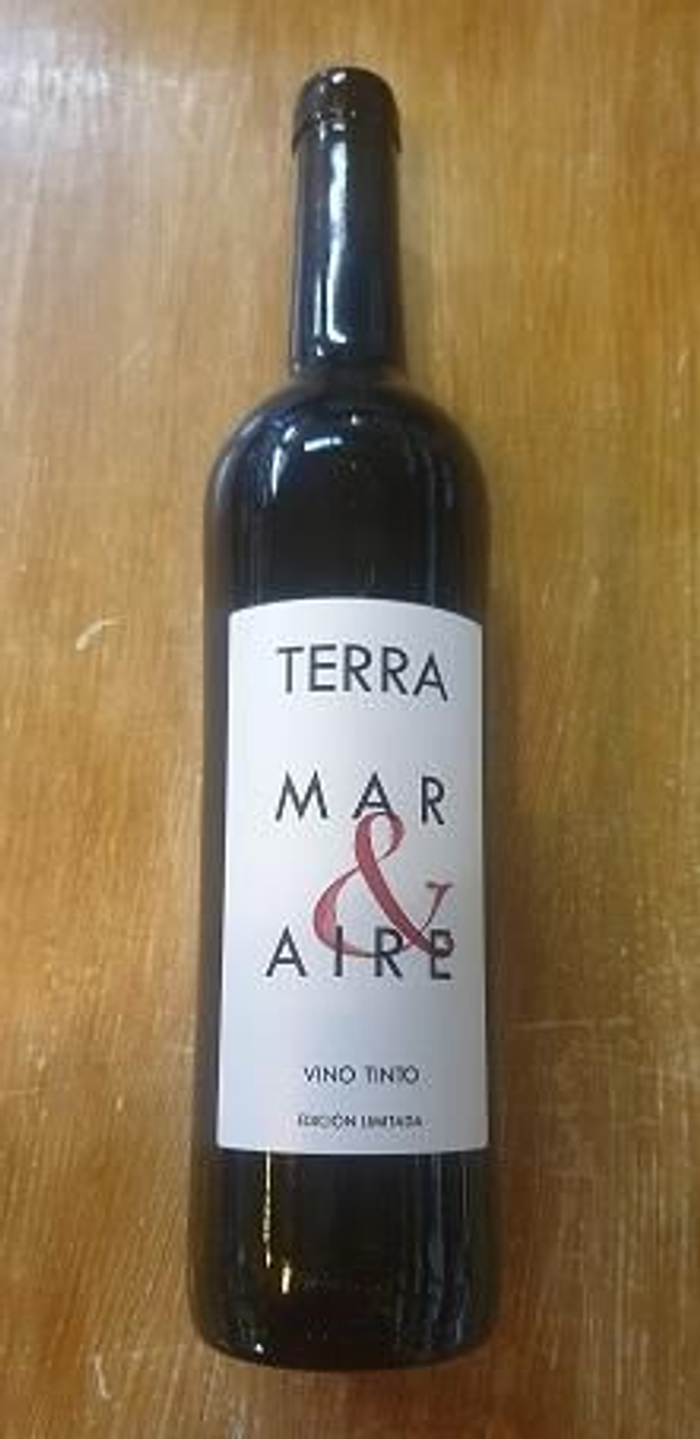 Vino Tinto de Autor TERRA MAR AIRE de O Rosal