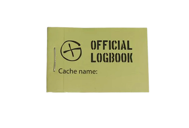 Logbook vert 3,5 x 5,0 cm