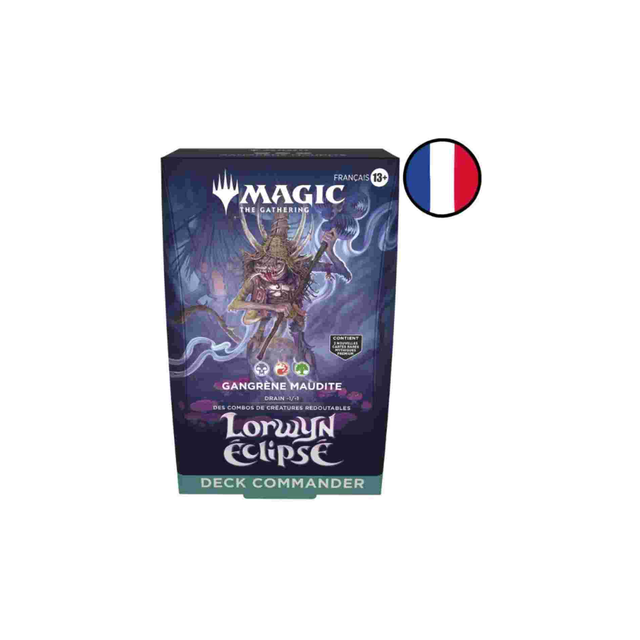 Lorwyn Eclipsed FRENCH Commander Deck "Blight Curse" FR - Magic 