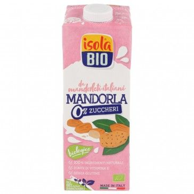 Latte di Mandorla Biologico 0% Zuccheri 1lt