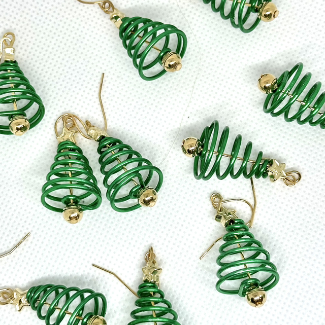 Christmas Tree Earrings