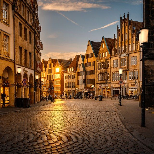 Prinzipalmarkt am Abend