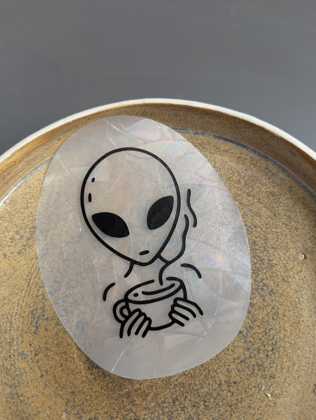 Suncatcher Stickers &quot;Alien&quot;