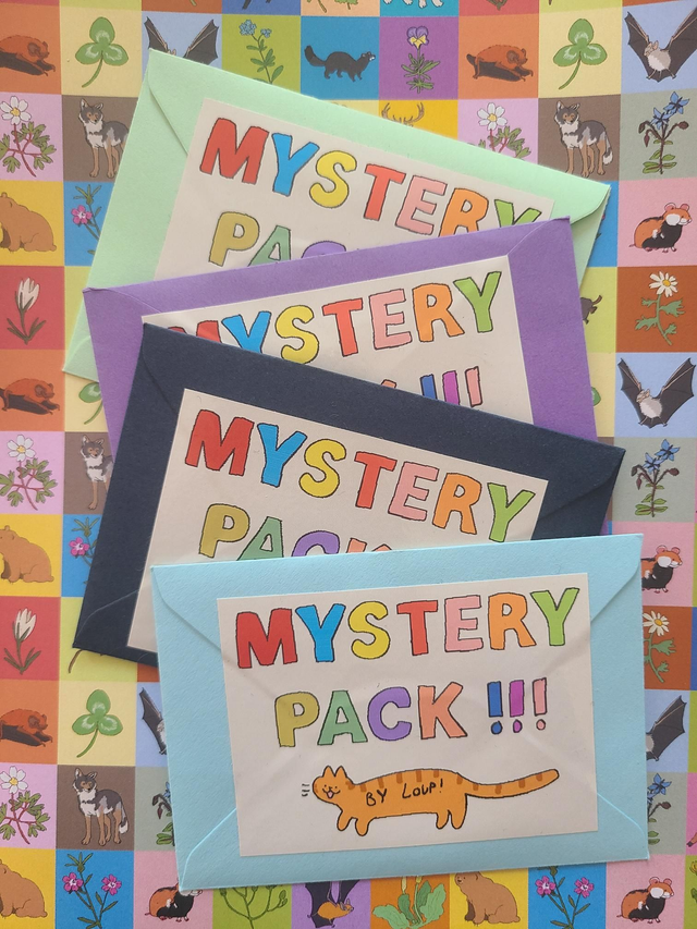 Mystery sticker pack 💌