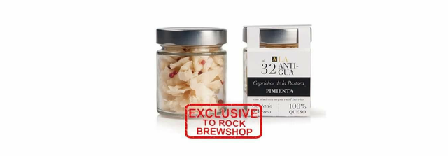 Aged Sheep Cheese Jar 100gr Caprichos Pimienta - La Antigua