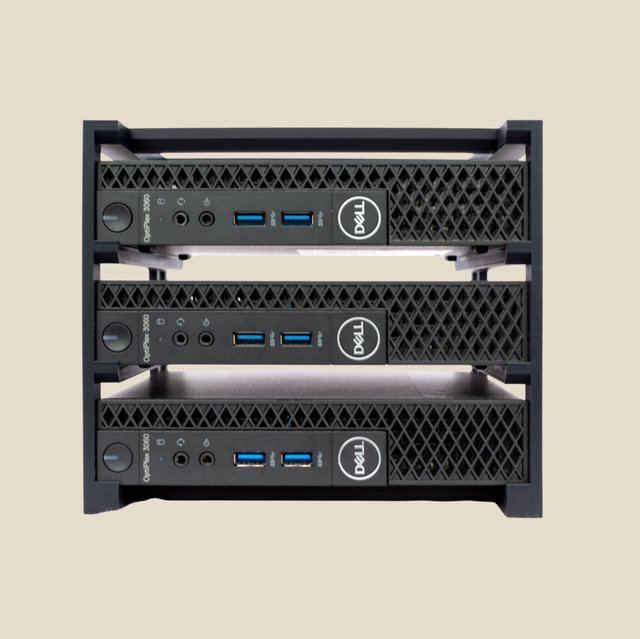 Dell Micro PC Storage Rack | Home Server Rack