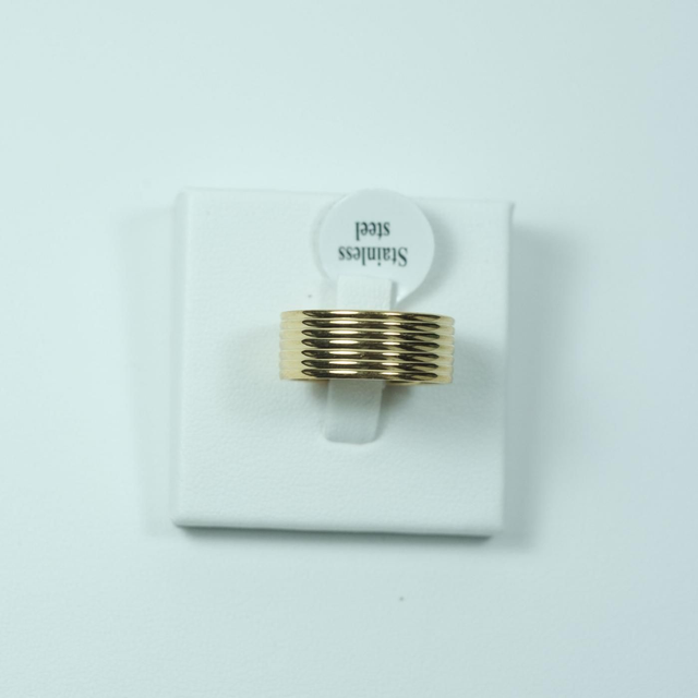 Alliance Large En Acier Inoxydable Or 316L 