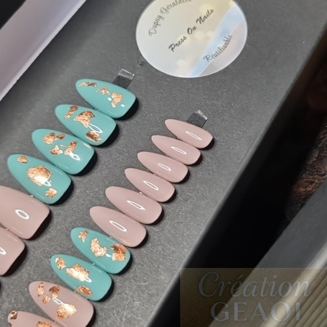 Mix kat copper leaves little Amande S créer sur commande délai de 7jours ouvrable