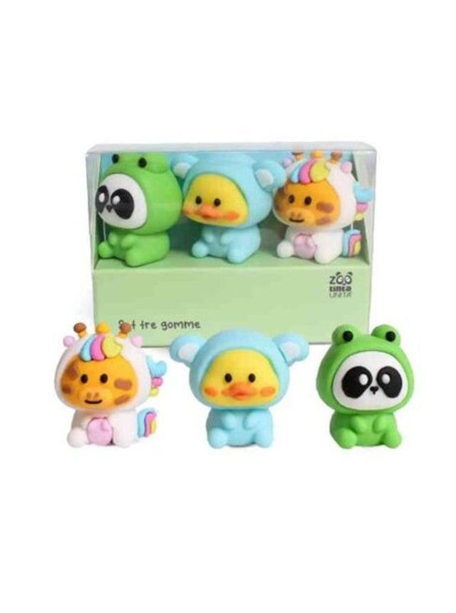 Gomme animaletti TintaUnita Zoo