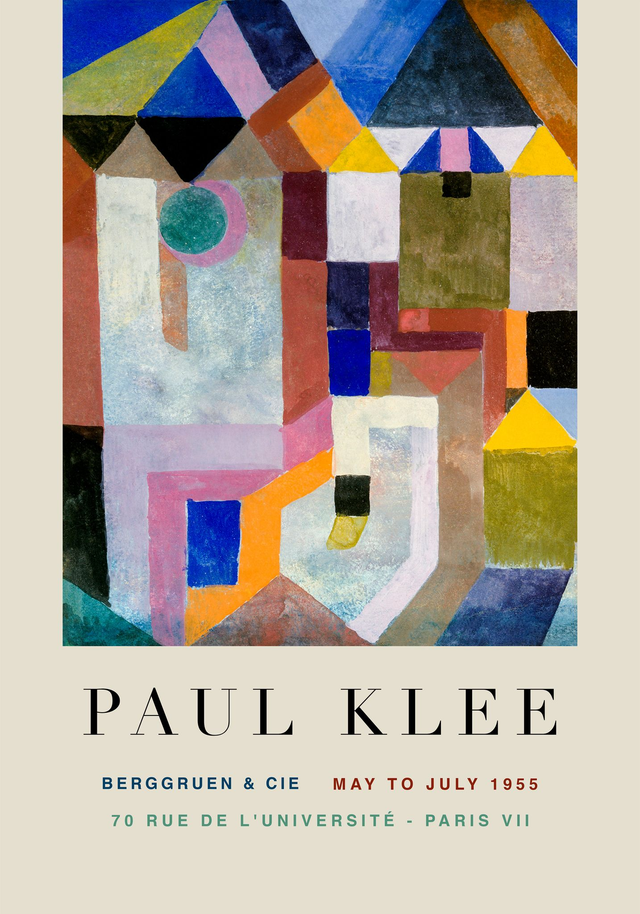 Colorful Architecture by Paul Klee