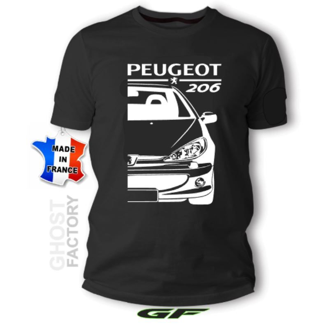 T-shirt Peugeot 206