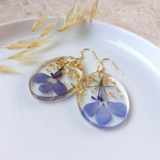 Boucles d'oreilles ∙ doré Lobelia