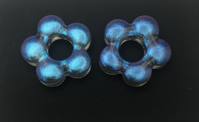 Boucles Fleur Caméléon  1