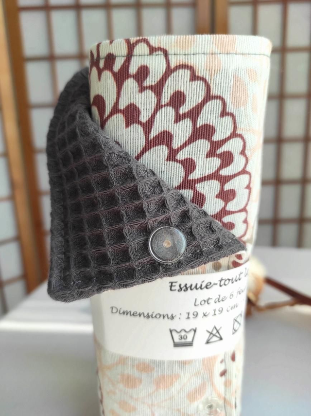 Rouleau d'essuie-tout lavable