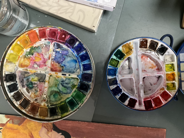 L’aquarelle en 5 séances de 2h 