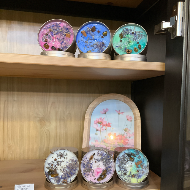 Bougie de protection mystère (œil de tigre)