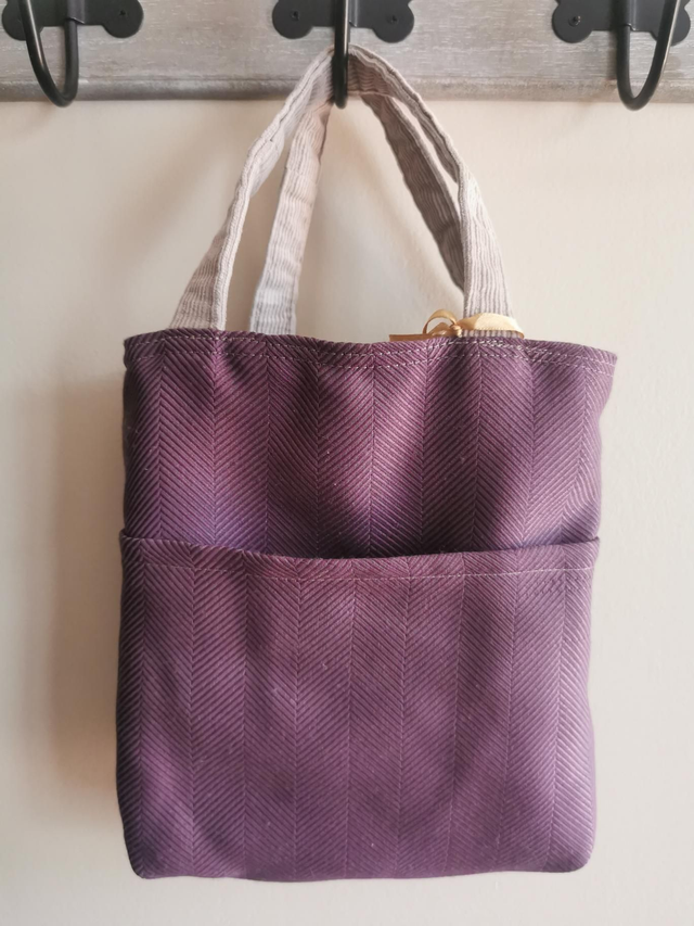 Mini sac #140 - Velours recyclé pour un style unique
