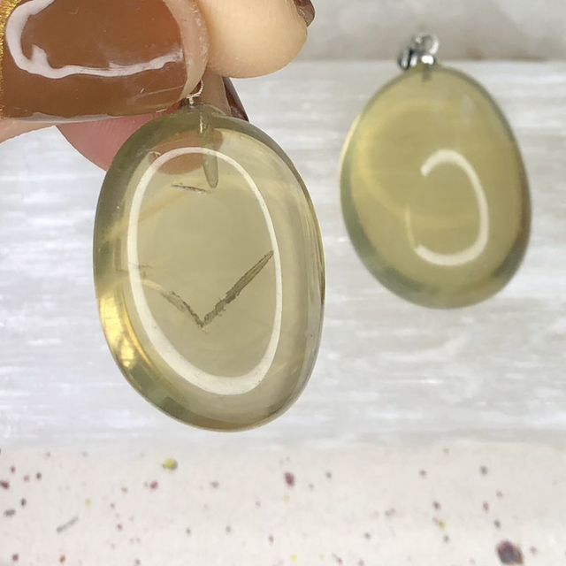 Pendentif Citrine Naturelle AA