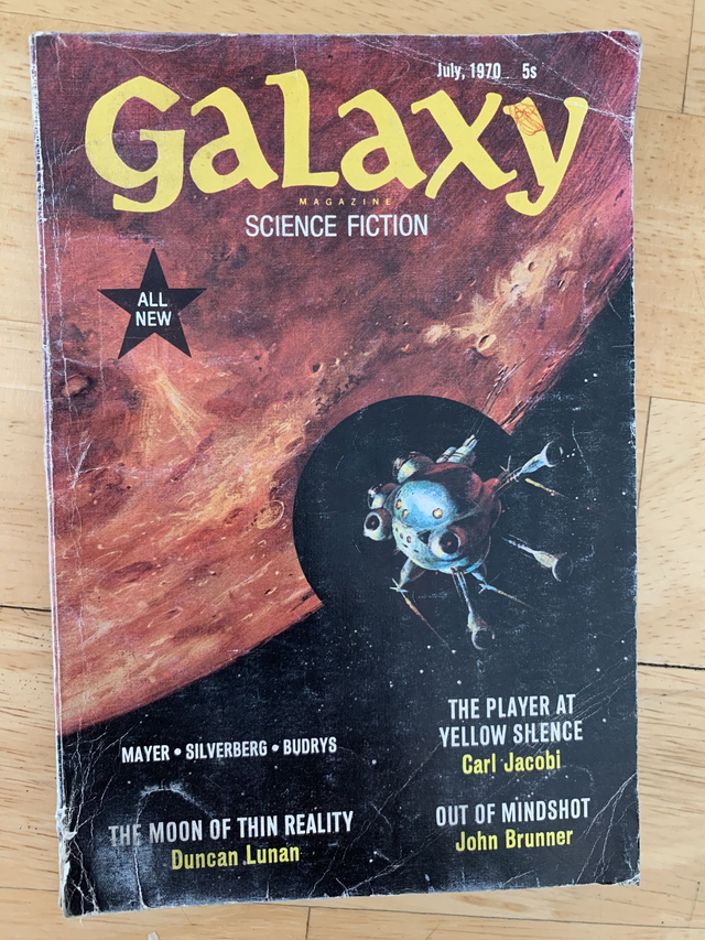 Galaxy July 1970 Science Fiction Magazine