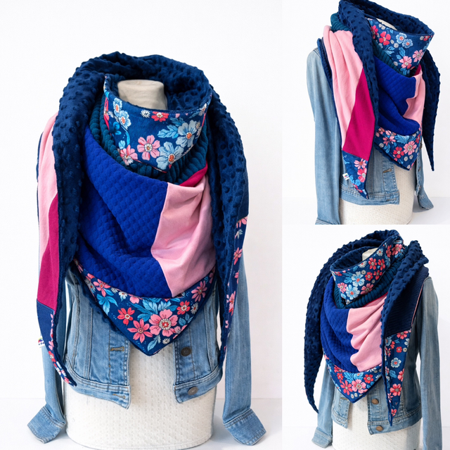 Maxi Chèche Double Patchwork 363