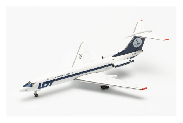 1/500 Tupolev Tu-134A LOT Polish Airlines SP-LHG 537025