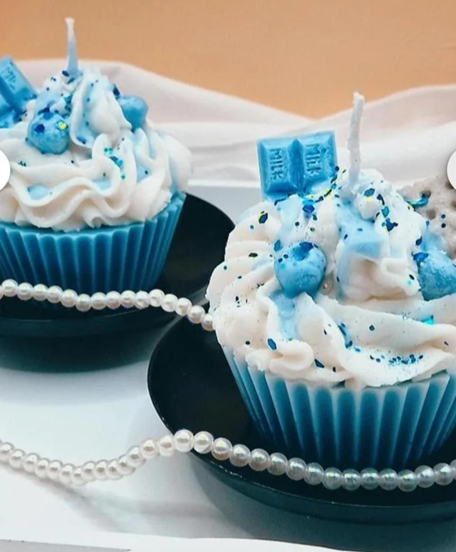 BOUGIE GOURMANDE " CUPCAKES "