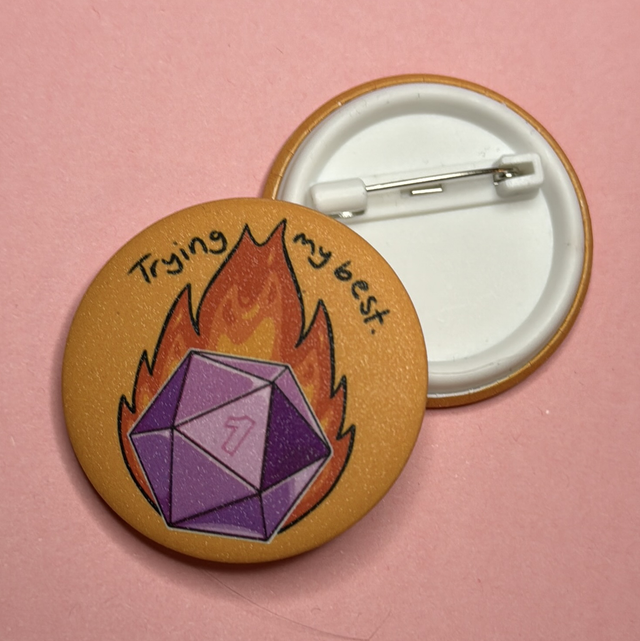 Trying my best -glitterpinssi