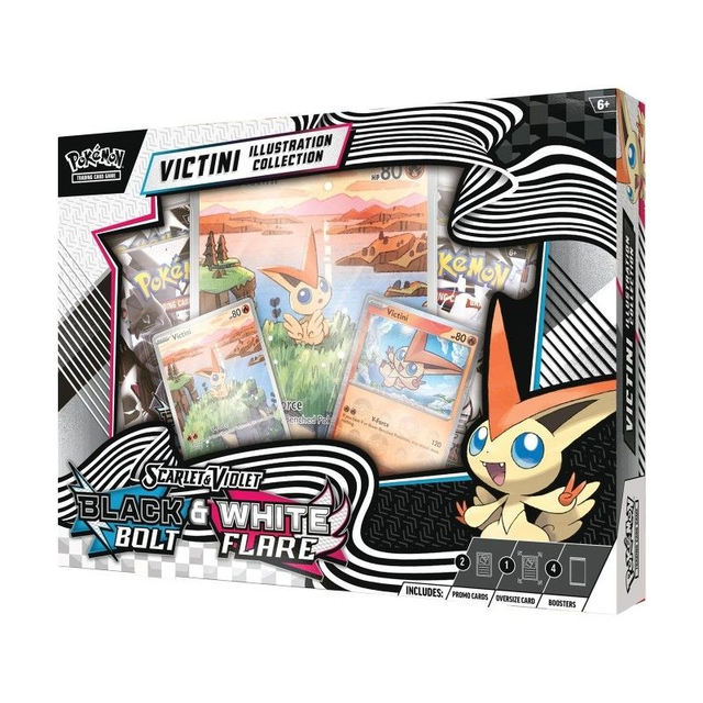 Pokémon SV10.5 Black Bolt & White Flare Illustration Collection EN