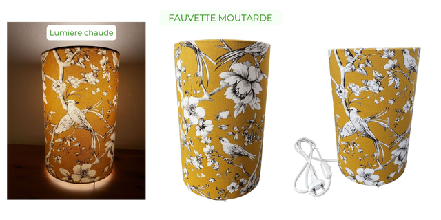 Lampe d'ambiance en tissu - Taille L - 2ème série