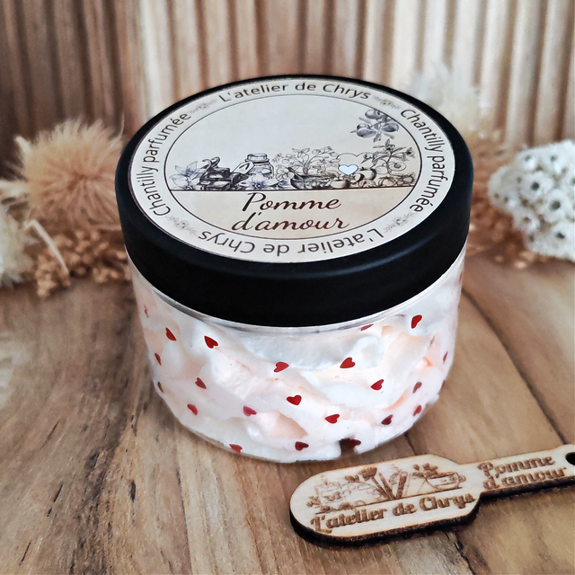Chantilly parfumé Pomme d&#039;amour