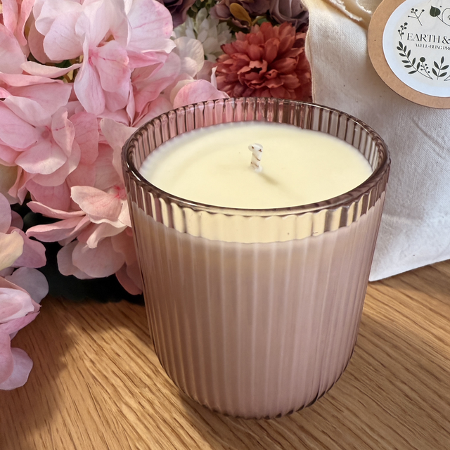 Vela de Flores de Jasmim [Copo de Vidro]