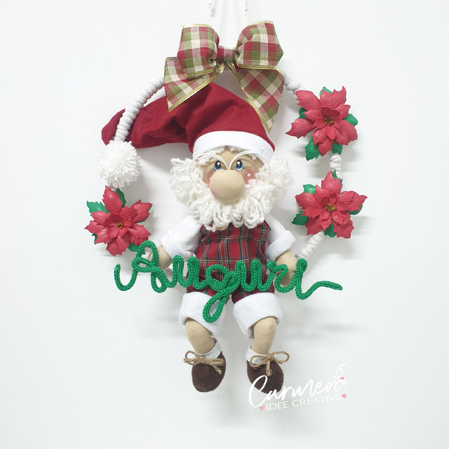 Ghirlanda babbo salopette big