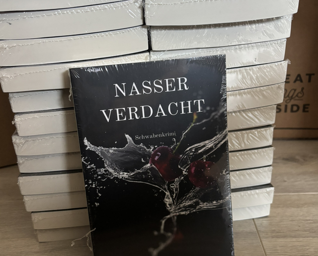 Nasser Verdacht - Schwabenkrimi 2|Taschenbuch|Altes Cover - Restexemplar