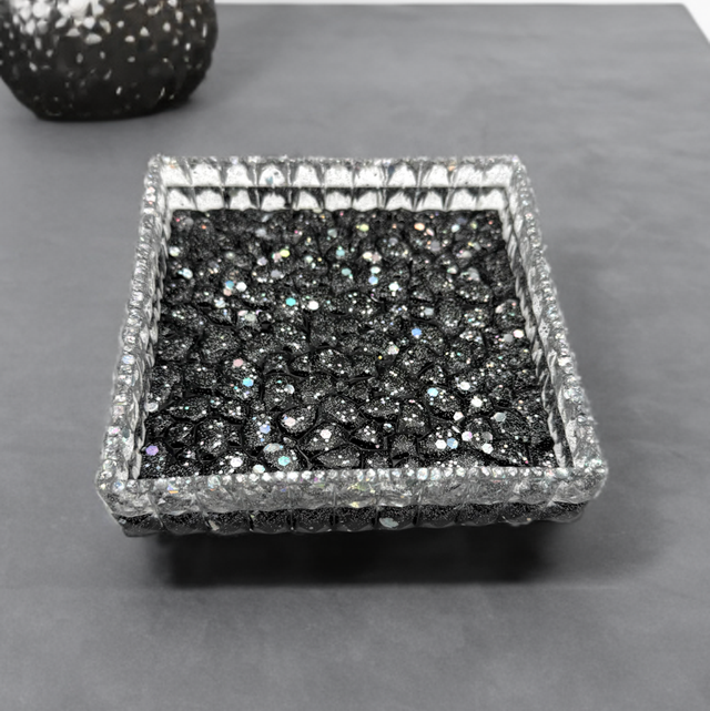 Plateau Diamant carré Esprit de fête