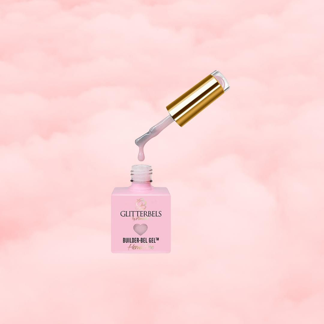 Glitterbels Hema Free Angelic Shimmer Builder Gel