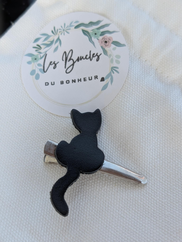 Barrette chat 