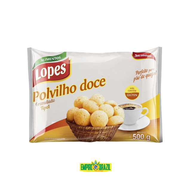 Polvilho Doce / Sweet Starch LOPES 500g